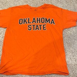 Orange Oklahoma State Men's Short Sleeve Tee